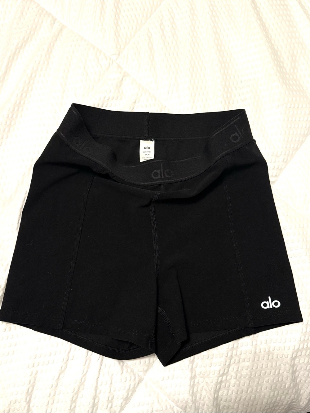ALO Yoga Black Womens Underwear Boxer Shorts